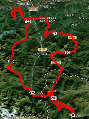 Defi Occitan mapa
