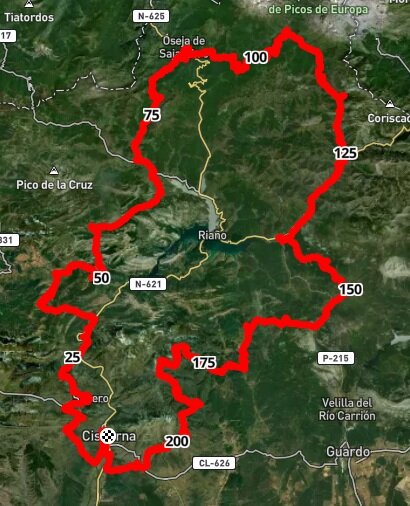Pedales de León® mapa